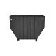 Защита картера и коробки передач для BAIC X55 2023-н.в. 1.5 бензин AT NLZ сталь, с крепежом / БАИК Х55